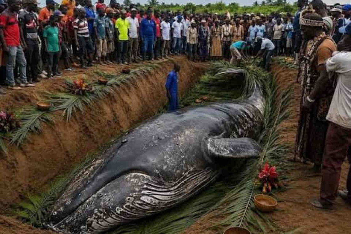 Scandale environnemental : Félix Tshisekedi irrité par la gestion de la baleine échouée à Moanda par l'ICCN